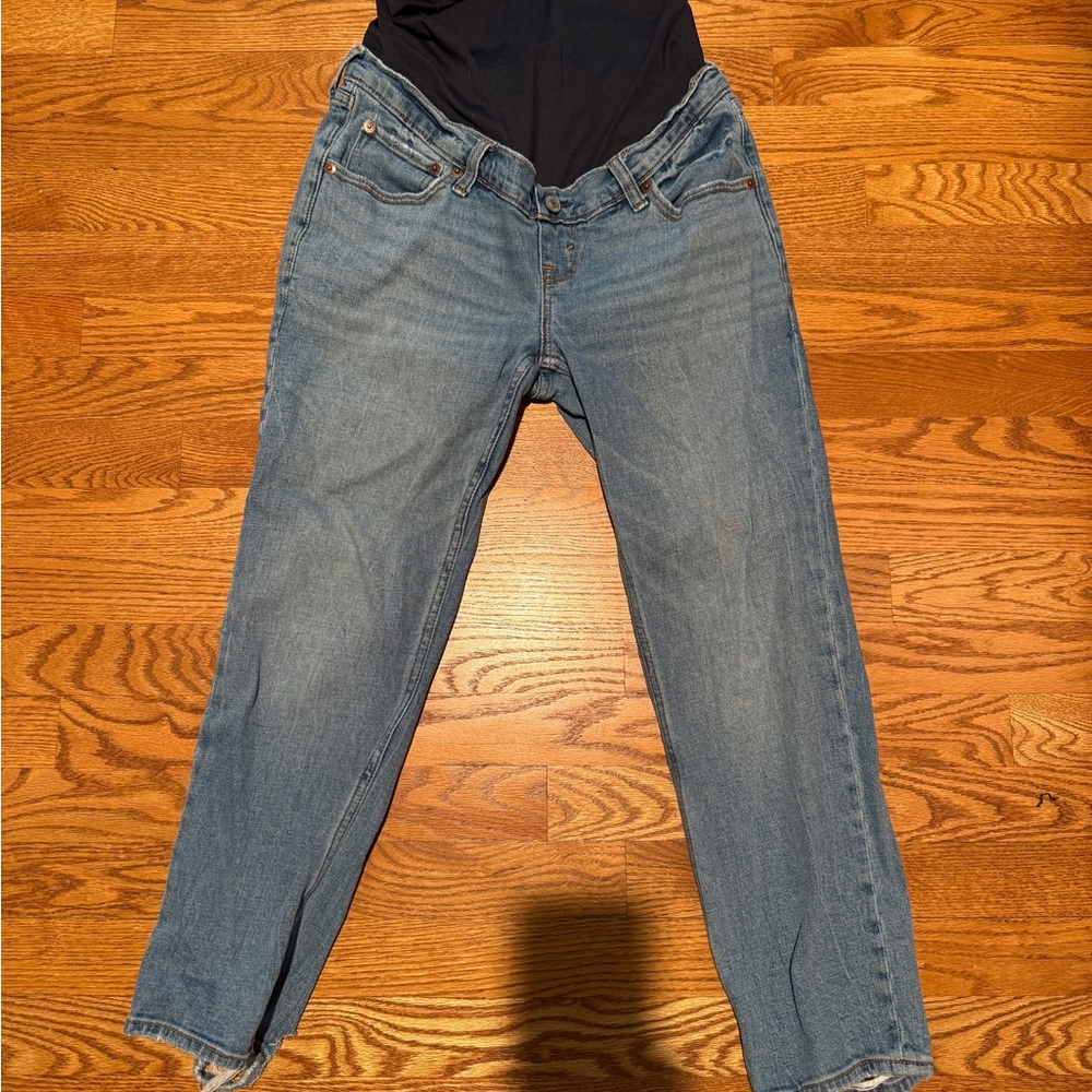 Abercrombie & Fitch Ankle Straight Maternity Jeans